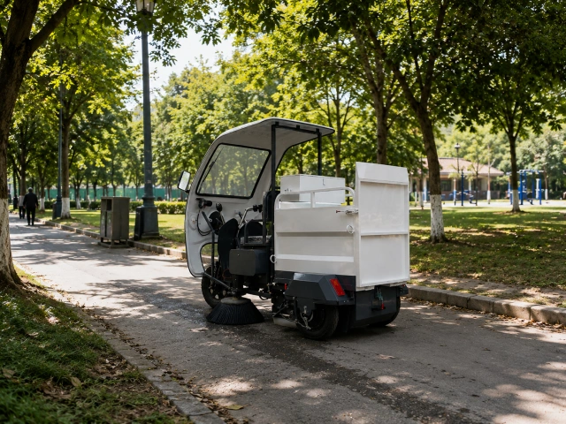 compact auxiliary cleaning vehicle compact auxiliary cleaning vehicle