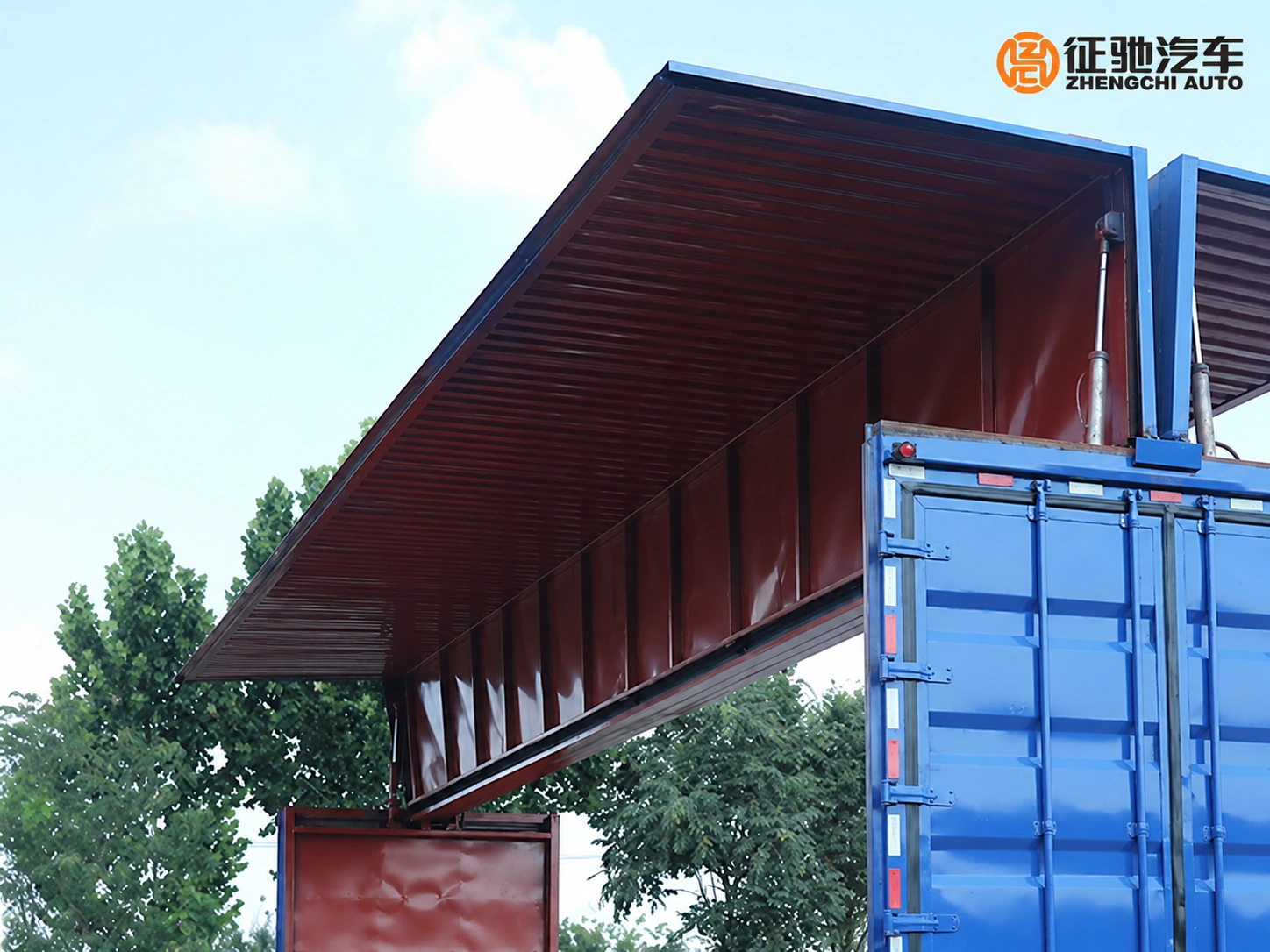 wing opening van trailer wing opening van trailer