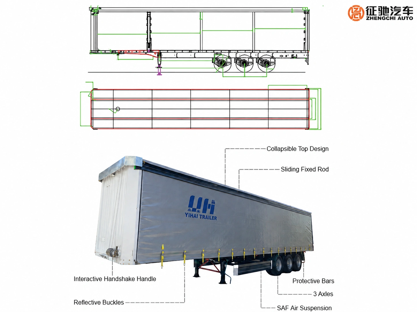 curtain side trailer curtain side trailer