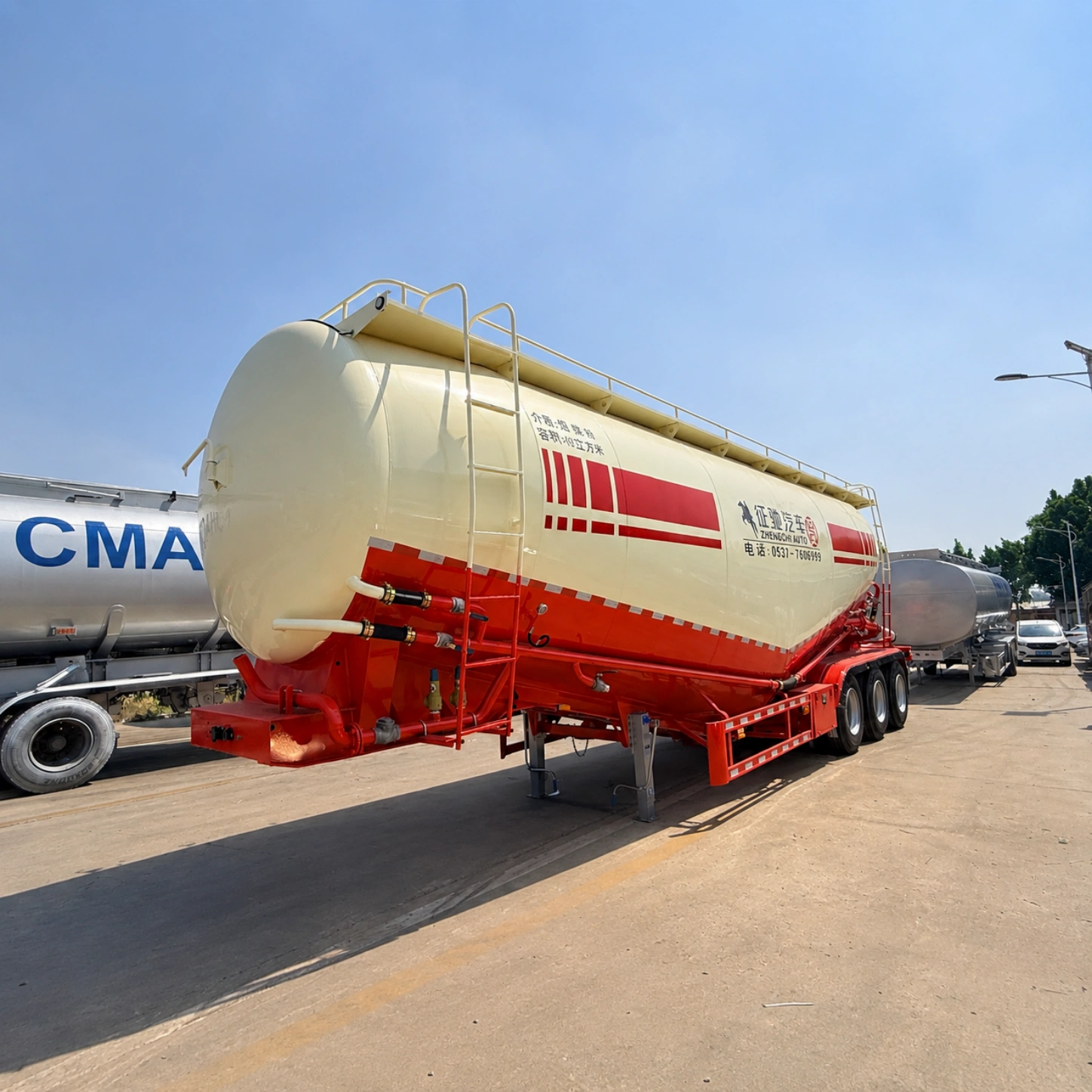 50 60cbm cement trailer 50 60cbm cement trailer