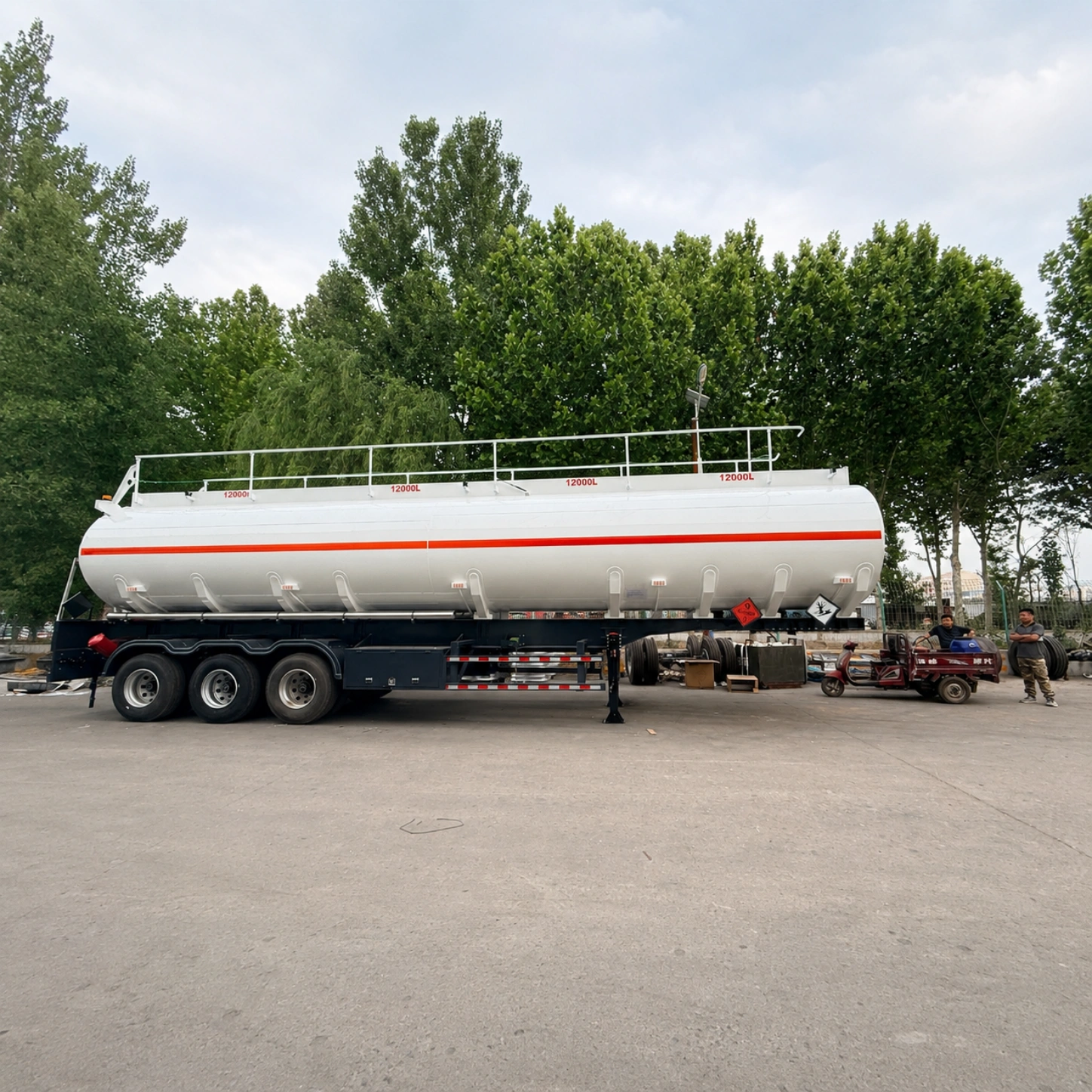 3 axle fuel tanker trailer 3 axle fuel tanker trailer