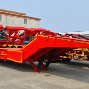 4 axle folding gooseneck trailer