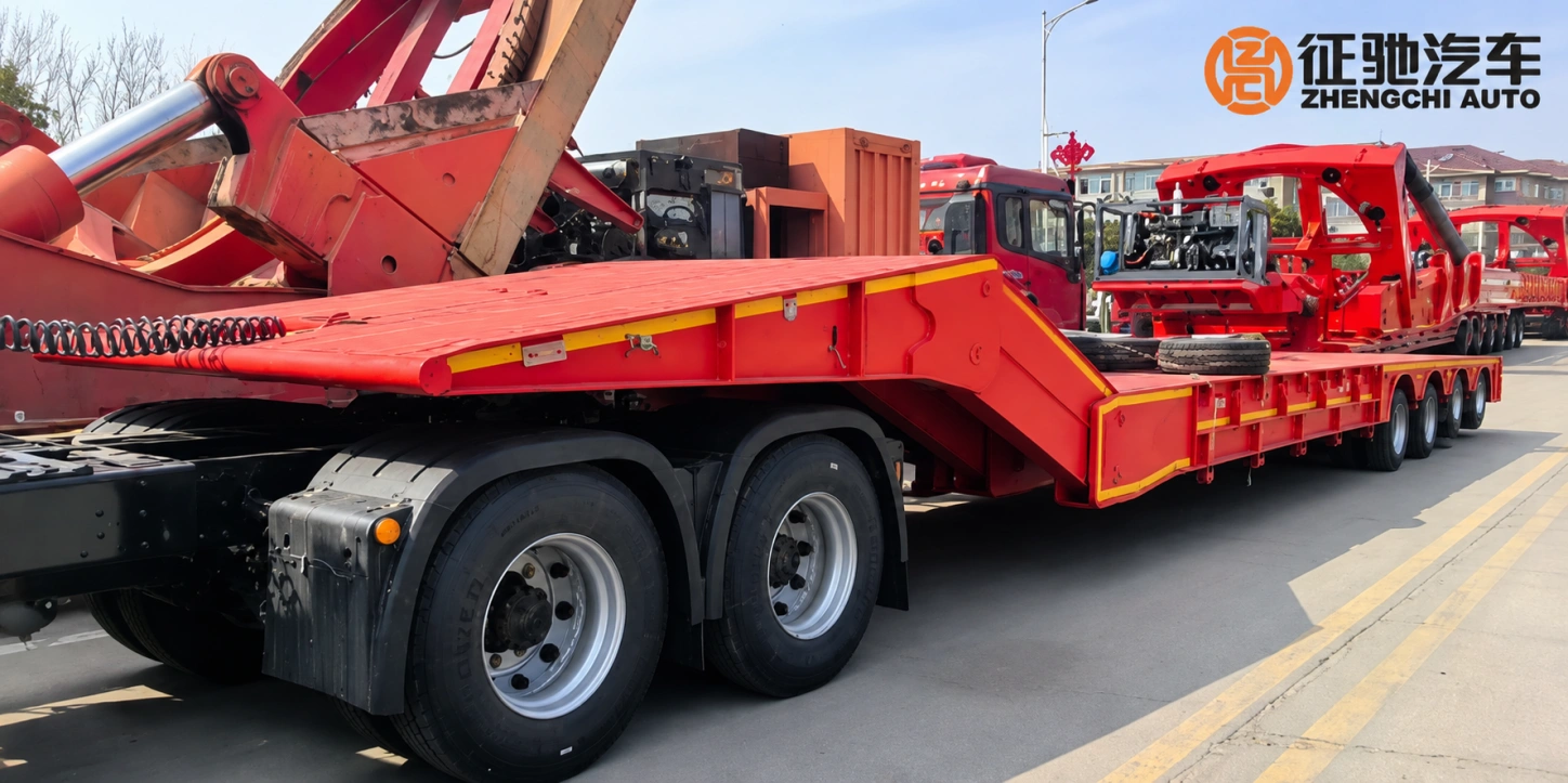 4 axle folding gooseneck trailer 4 axle folding gooseneck trailer