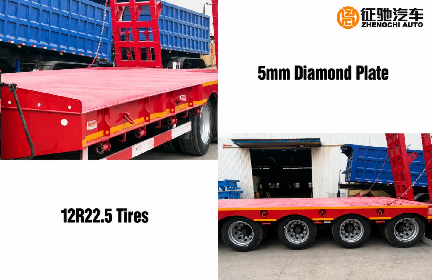 4 axle 100 ton low bed semi trailer 4 axle 100 ton low bed semi trailer