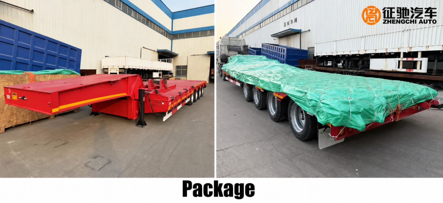 4 axle 100 ton low bed semi trailer 4 axle 100 ton low bed semi trailer