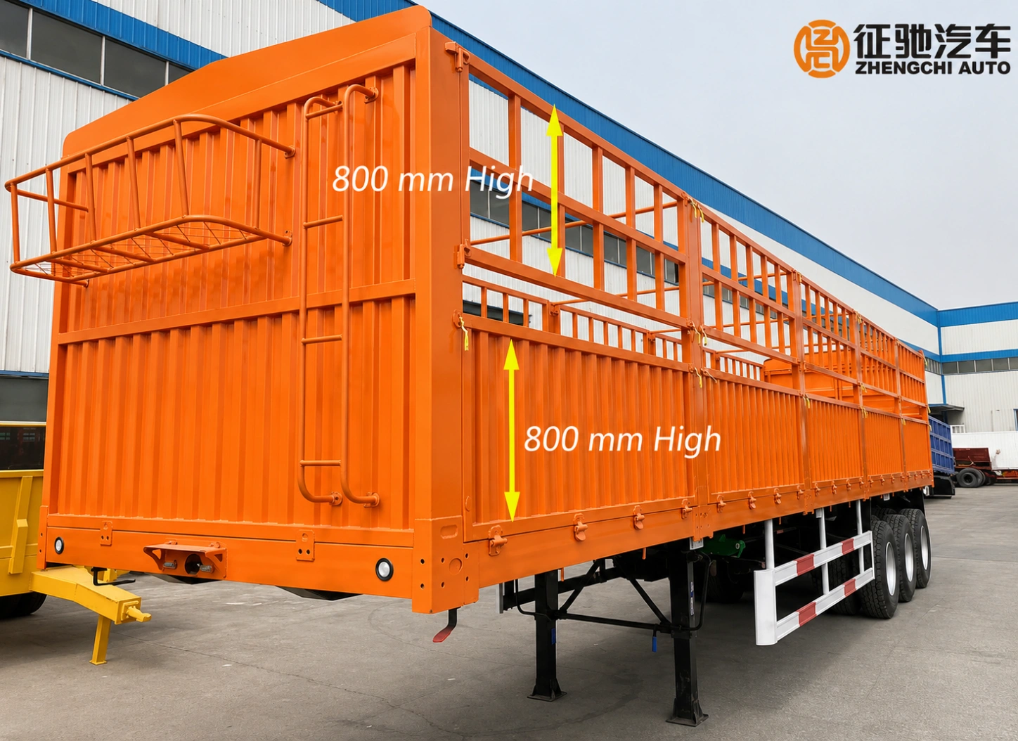 3 axle 60 ton fence semi trailer 3 axle 60 ton fence semi trailer