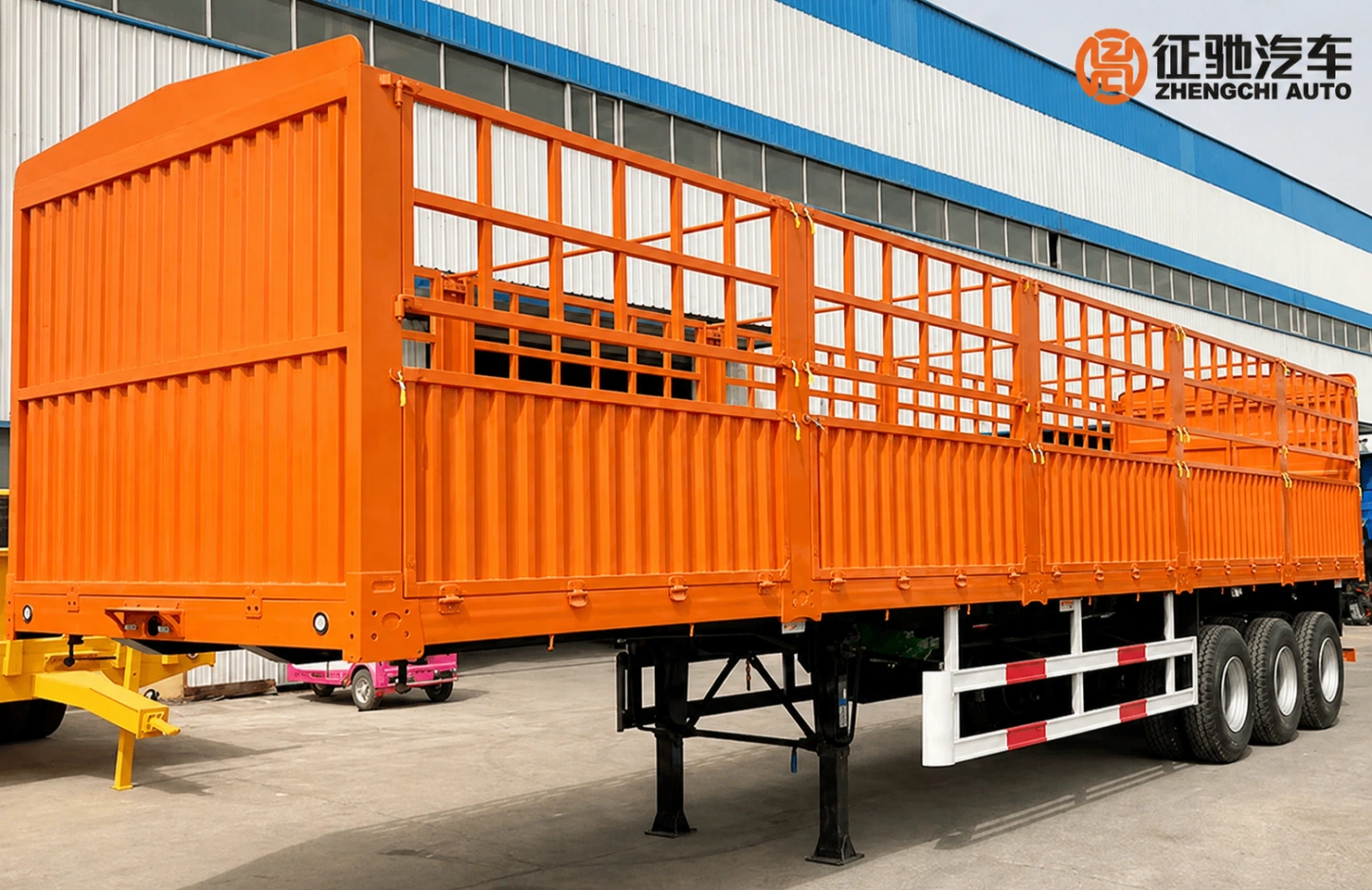3 axle 60 ton fence semi trailer 3 axle 60 ton fence semi trailer