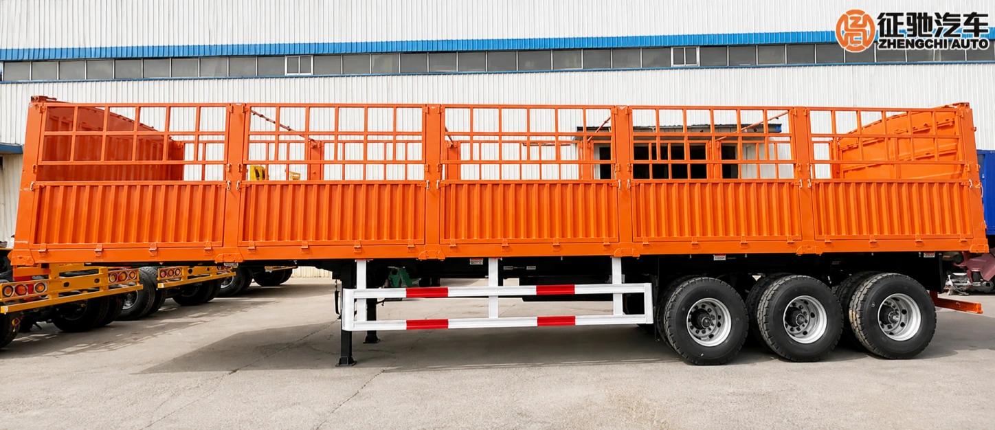 3 axle 60 ton fence semi trailer 3 axle 60 ton fence semi trailer