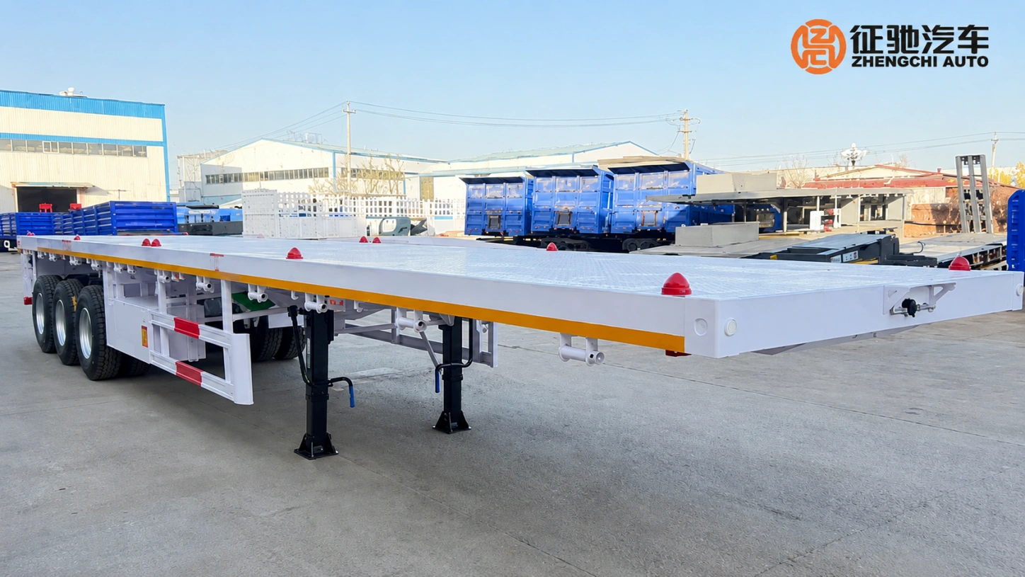 3 axle 40ft flatbed trailer 3 axle 40ft flatbed trailer