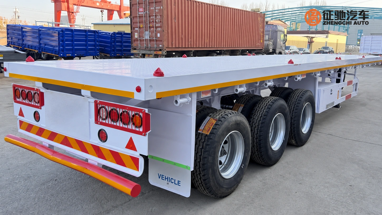 3 axle 40ft flatbed trailer 3 axle 40ft flatbed trailer