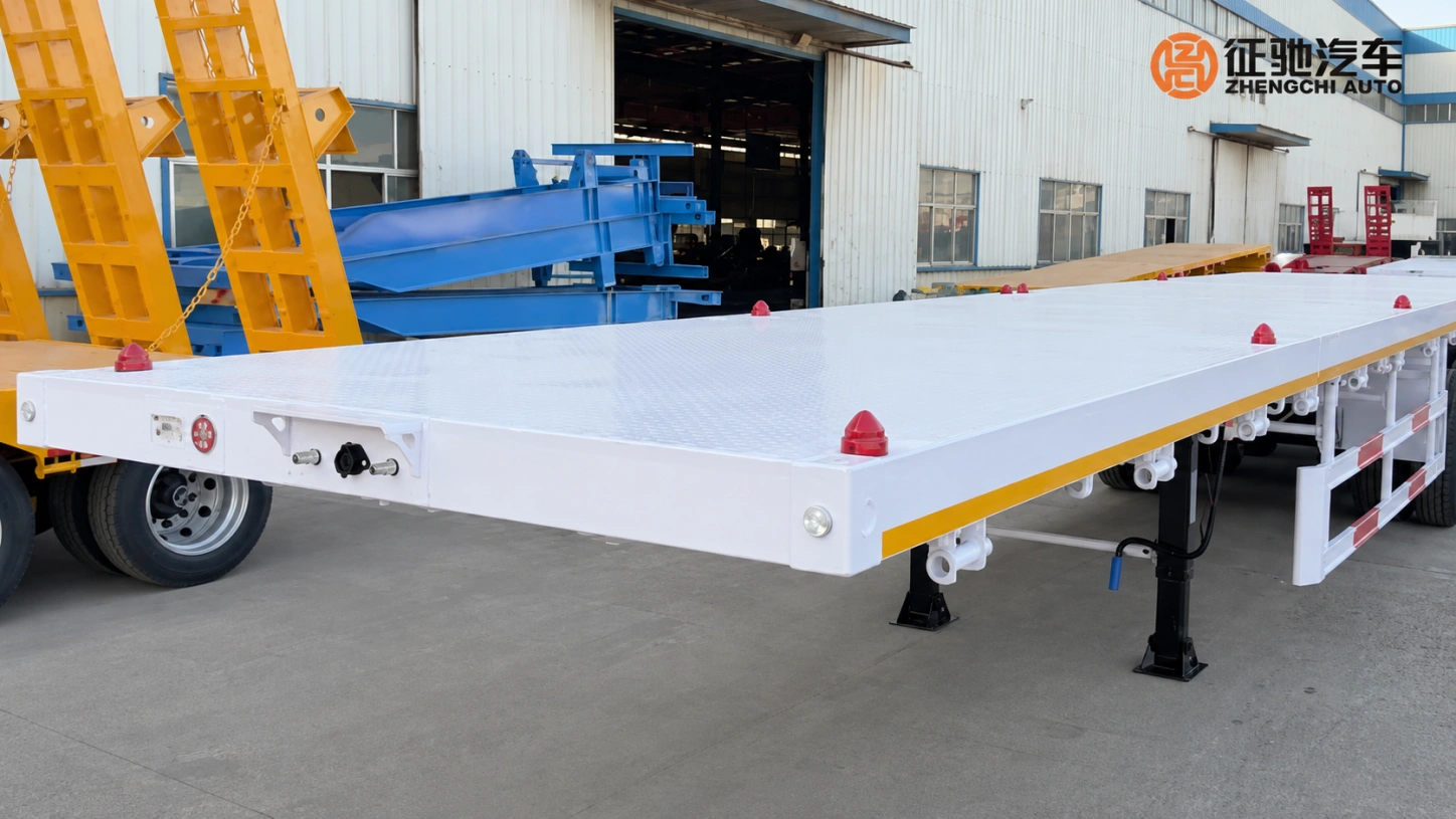 3 axle 40ft flatbed trailer 3 axle 40ft flatbed trailer