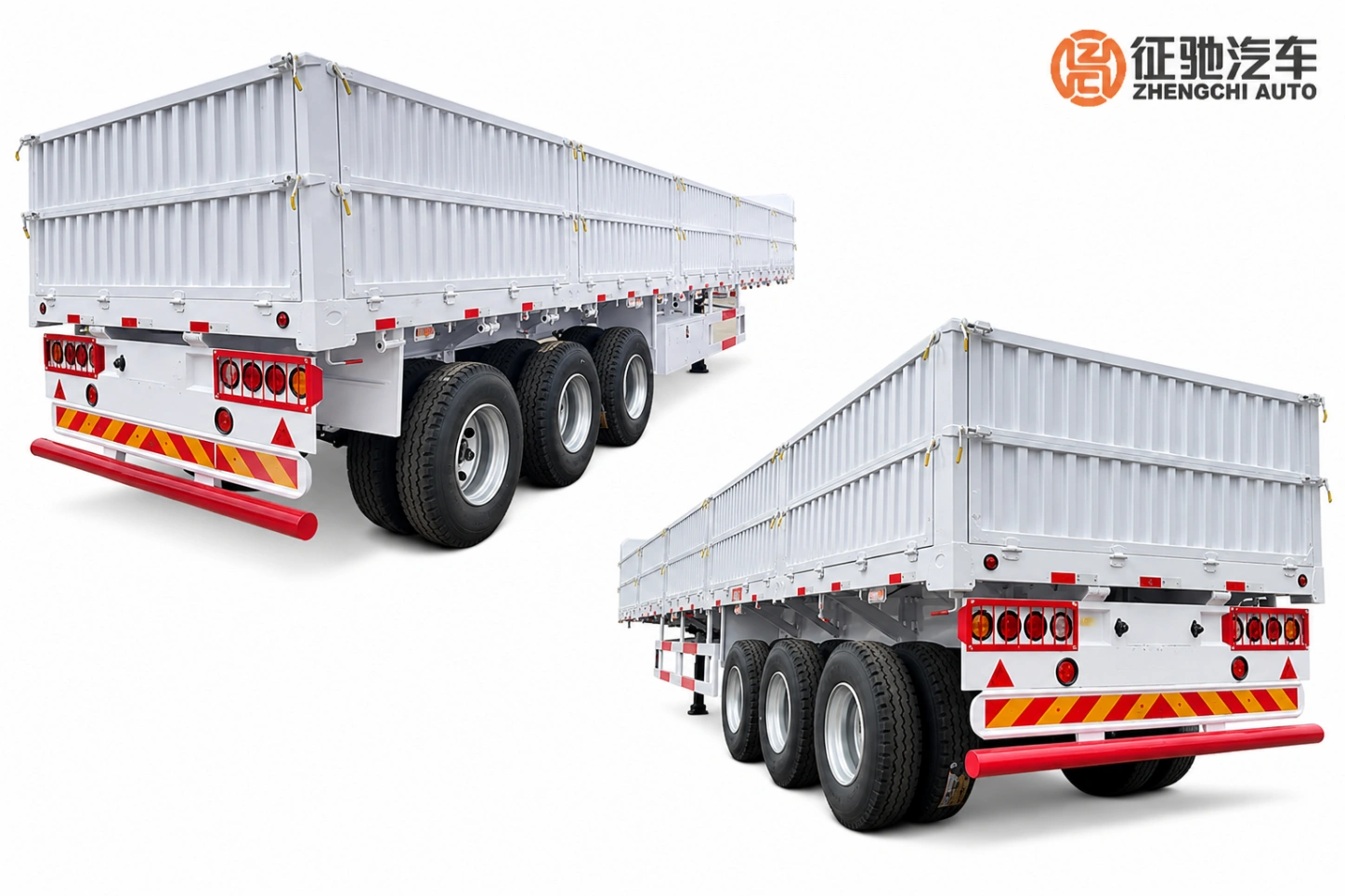 60 ton 3 axle drop side semi trailer 60 ton 3 axle drop side semi trailer